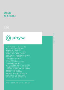 Εγχειρίδιο Physa PHY-HD_01 Πιστολάκι μαλλιών