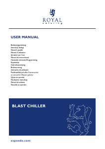 Manual Royal Catering RCGK-BC96 Abatedor de temperatura