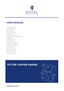 Manual Royal Catering RCCCM-011E Cafetieră