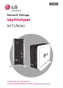 Käyttöohje LG N1A1DD1 NAS