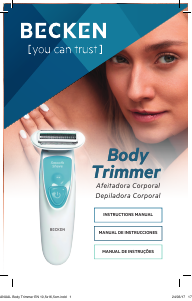 Bruksanvisning Becken BLS3398 Bikini trimmer