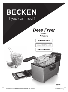 Handleiding Becken BDF5162 Friteuse