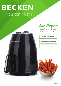 Manual Becken BAF5437 Fritadeira