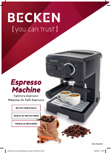 Manual Becken BECM2493 Espresso Machine