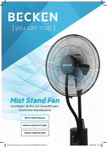 Manual de uso Becken BMF5082 Ventilador