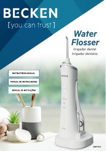 Manual de uso Becken BWF7617 Irrigador bucal