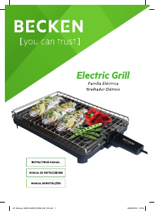 Manual de uso Becken BSG4138 Parrilla de mesa
