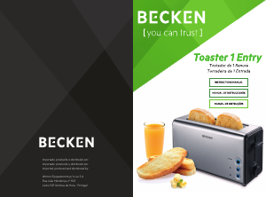 Manual de uso Becken BT4178 1E Tostador