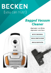 Manual de uso Becken BVC3878 Aspirador