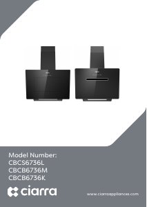 Bedienungsanleitung Ciarra CBCB6736K Dunstabzugshaube