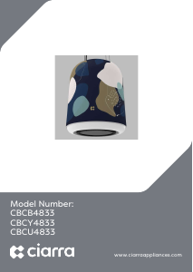 Handleiding Ciarra CBCB4833 Afzuigkap