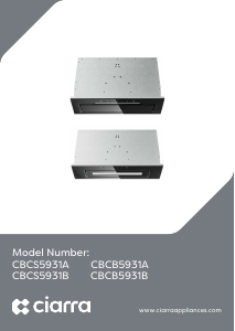 Handleiding Ciarra CBCB5931A Afzuigkap