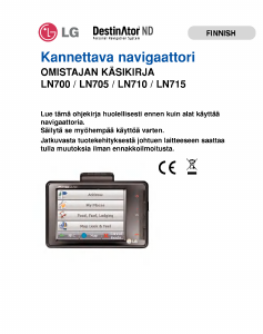 Käyttöohje LG LN700 Autonavigaattori
