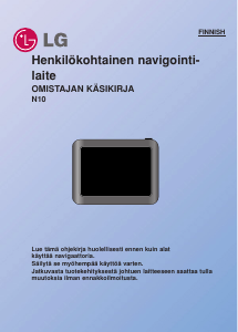 Käyttöohje LG N10E ONE Autonavigaattori