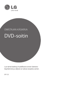 Käyttöohje LG DP132 DVD-soitin