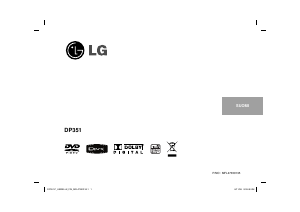 Käyttöohje LG DP351 DVD-soitin