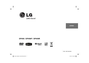 Bruksanvisning LG DP450 DVD-spiller