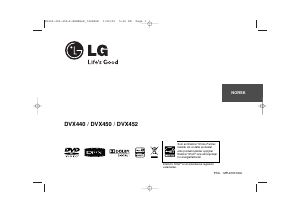 Bruksanvisning LG DVX440 DVD-spiller
