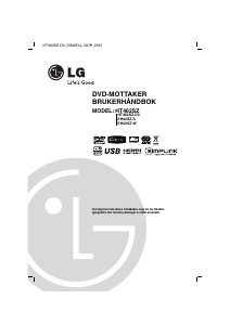 Bruksanvisning LG HT462SZ DVD-spiller
