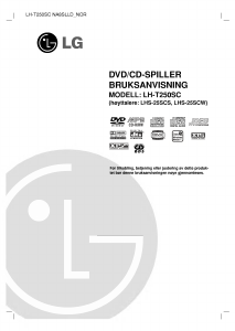 Bruksanvisning LG LH-T250SC DVD-spiller