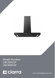 Bedienungsanleitung Ciarra CBCS9102P Dunstabzugshaube
