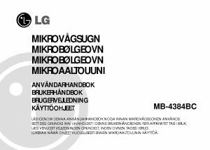 Bruksanvisning LG MB-4384BC Mikrobølgeovn