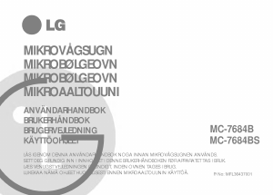 Bruksanvisning LG MC-7684B Mikrobølgeovn