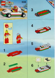 Manual Lego set 6546 Town Slick racer