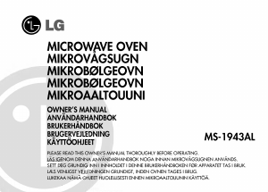 Bruksanvisning LG MS-1943AL Mikrobølgeovn