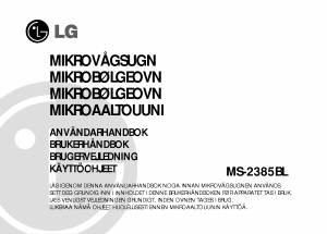Bruksanvisning LG MS-2385BL Mikrobølgeovn