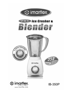 Handleiding Imarflex IB-350P Blender