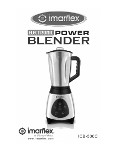 Bruksanvisning Imarflex ICB-500C Blender