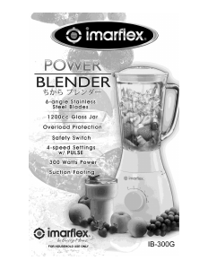 Handleiding Imarflex IB-300G Blender