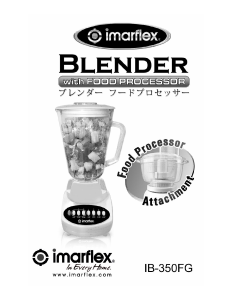 Bruksanvisning Imarflex IB-350FG Blender