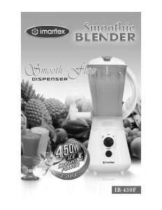 Handleiding Imarflex IB-450F Blender