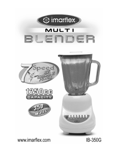 Handleiding Imarflex IB-350G Blender