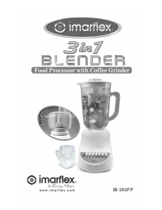 Handleiding Imarflex IB-350FP Blender