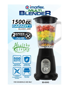 Handleiding Imarflex IB-630G Blender