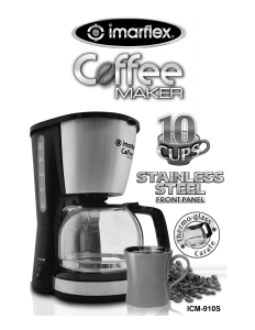 Bruksanvisning Imarflex ICM-910S Kaffebryggare