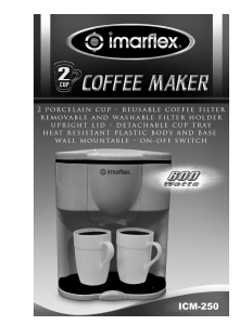 Handleiding Imarflex ICM-250 Koffiezetapparaat