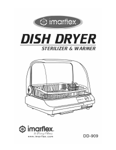 Handleiding Imarflex DD-909 Vaatdroger