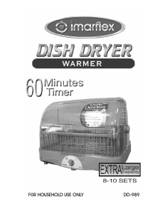 Bruksanvisning Imarflex DD-989 Disktork