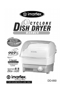 Handleiding Imarflex DD-850 Vaatdroger