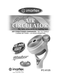 Handleiding Imarflex IFC-612S Ventilator