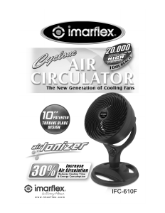 Handleiding Imarflex IFC-610F Ventilator