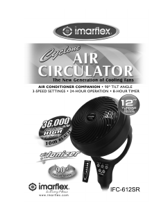 Handleiding Imarflex IFC-612SR Ventilator