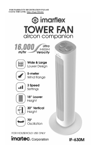 Handleiding Imarflex IF-630M Ventilator