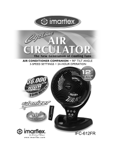 Handleiding Imarflex IFC-612FR Ventilator