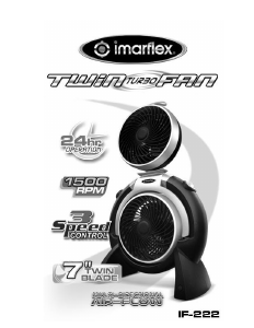 Handleiding Imarflex IF-222 Ventilator