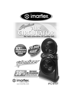 Handleiding Imarflex IFC-610T Ventilator